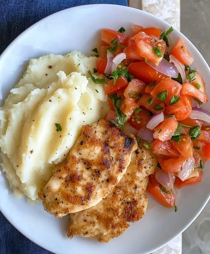 Plato saludable real