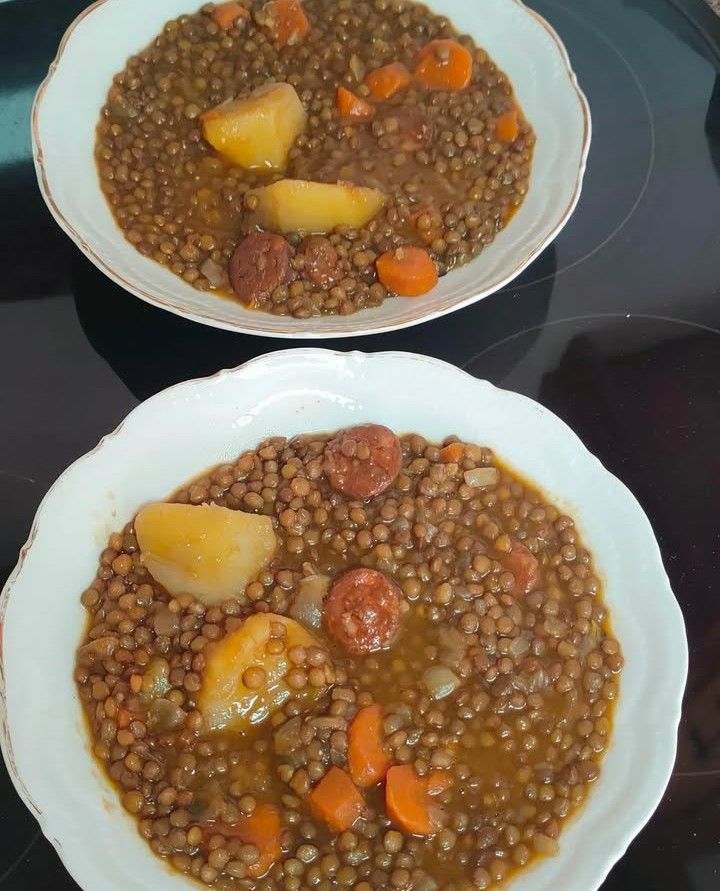 Plato saludable real